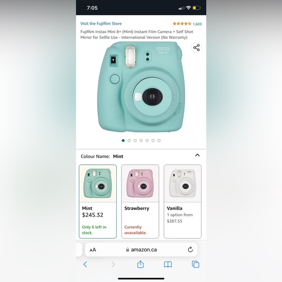 Insta Mini 8 Camera - Picture 10 of 10